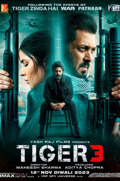 Tiger 3 (2023) Bollywood Hindi Full Movie PreDvD